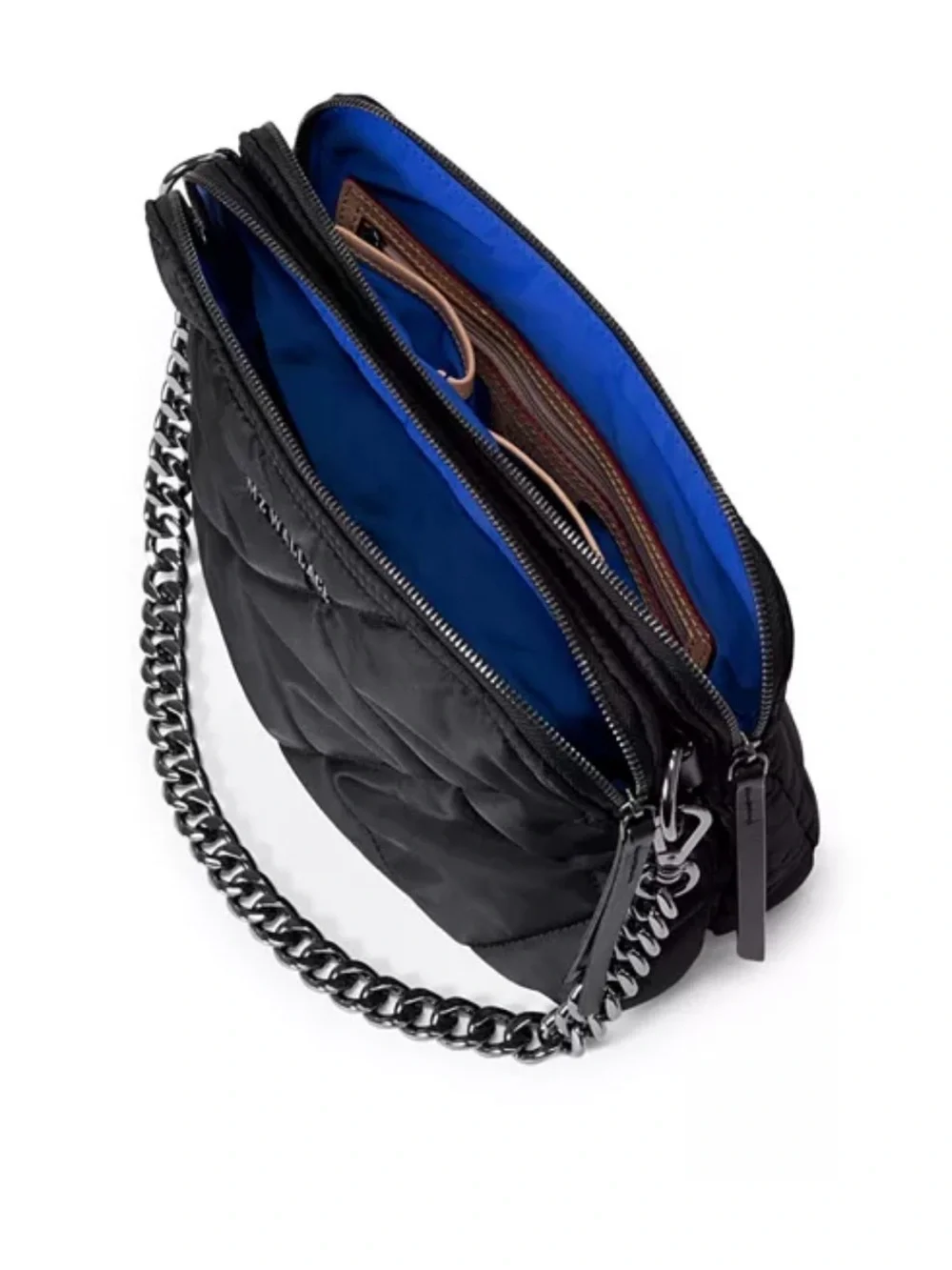 MZ Wallace Madison Crossbody II - Black Quilted Nylon (MINT Condition!)